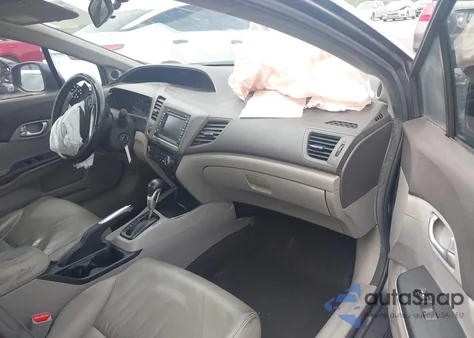 2012 Honda Civic Ex-L from USA, damaged, VIN 19XFB2F95CE010914